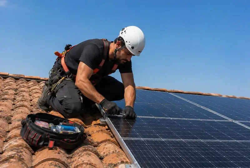 Maintenance et monitoring de panneaux solaires à Marseille