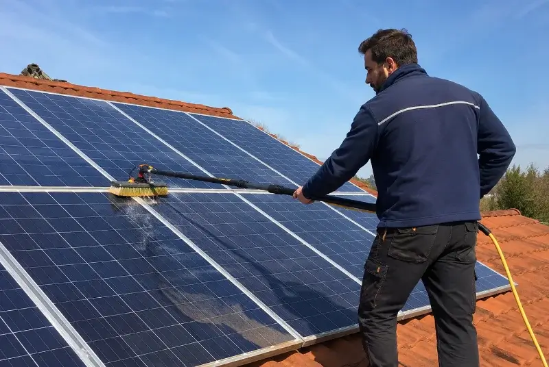Nettoyage et entretien de panneaux solaires à Marseille